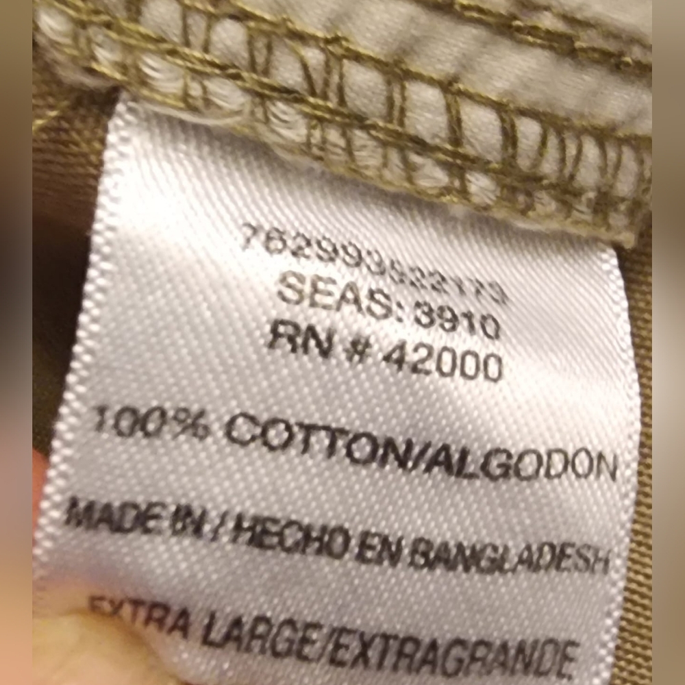 Men's Tan Cargo Shorts XL - Picture 6 of 6